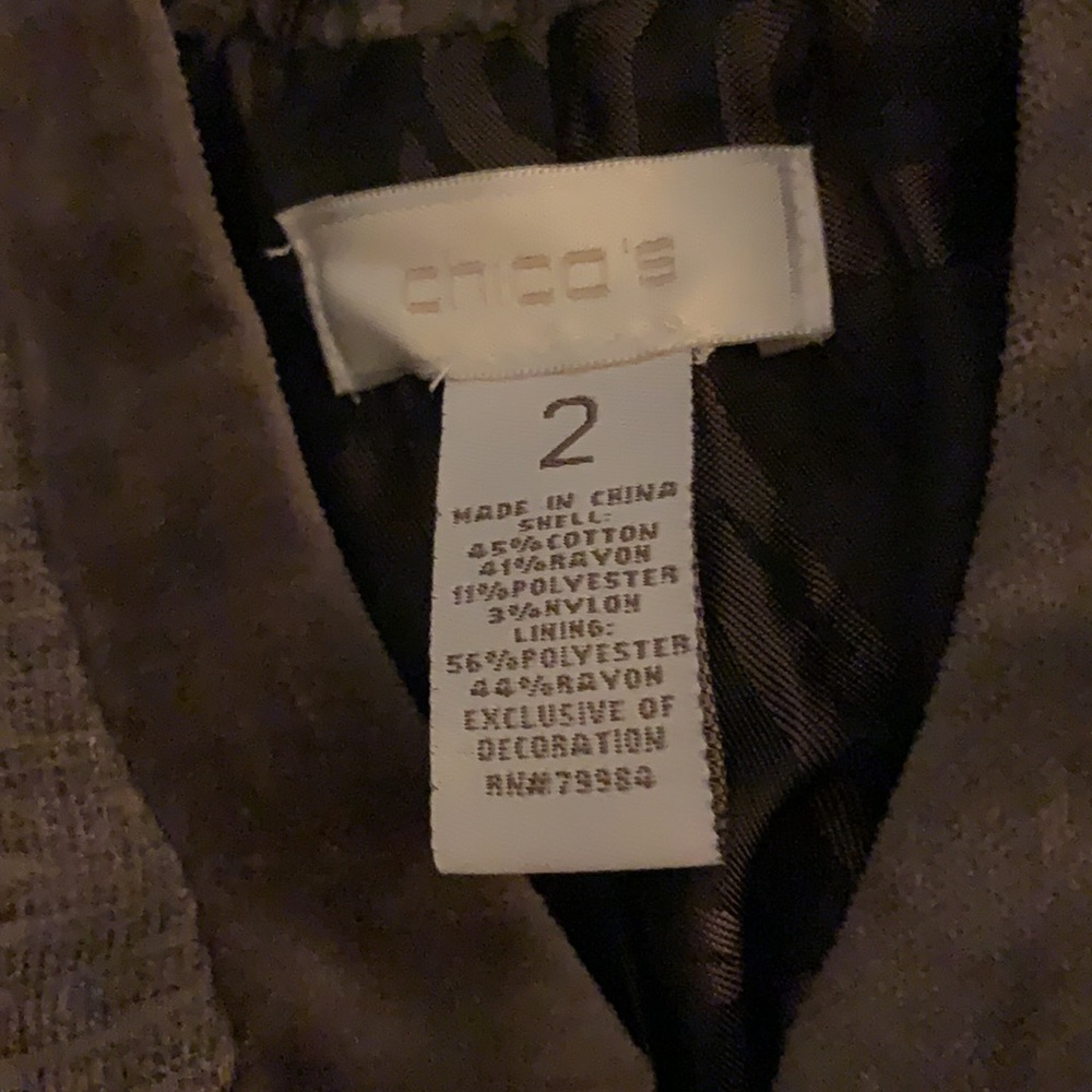 Chico’s Duster Jacket. Beautiful Lining - image 6